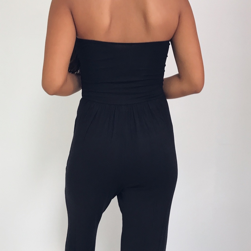 LAST 🆕 Genesis - Black Tube Top Jumpsuit - Picture 5 of 7